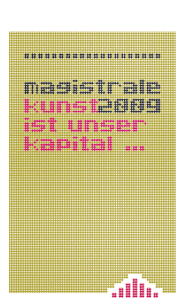 Kunst ist unser Kapital 